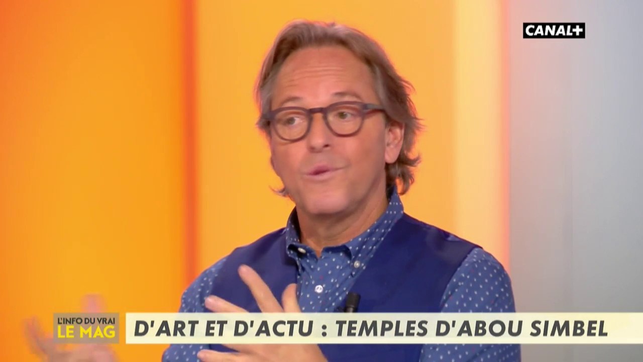 D'art et d'actu : Temples d'Abou Simbel - L'info du vrai du 20/11 - CANAL+