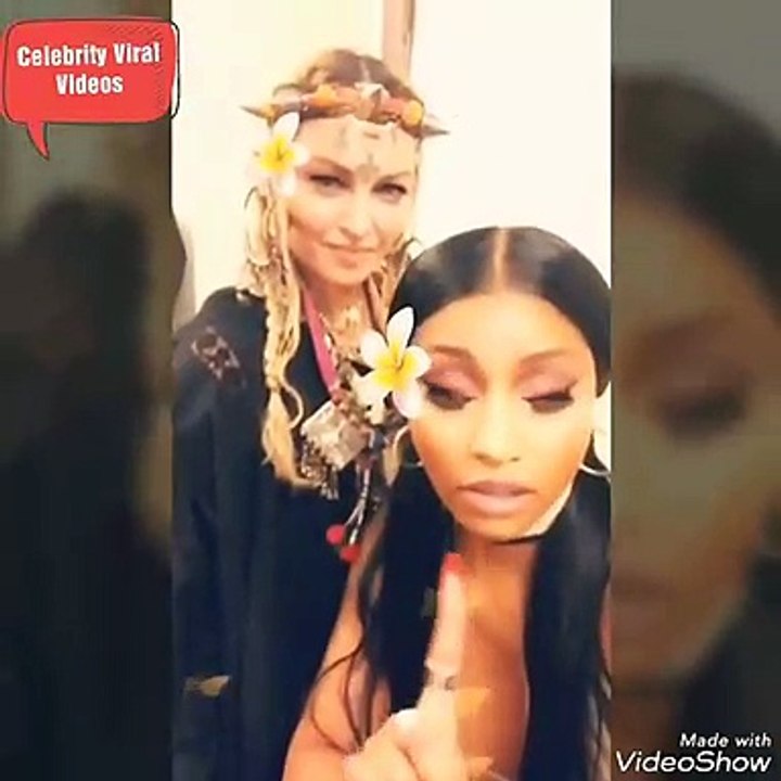 Nicki Minaj Live with Madonna at VMAS 2018 || MTV Video Music Awards 2018