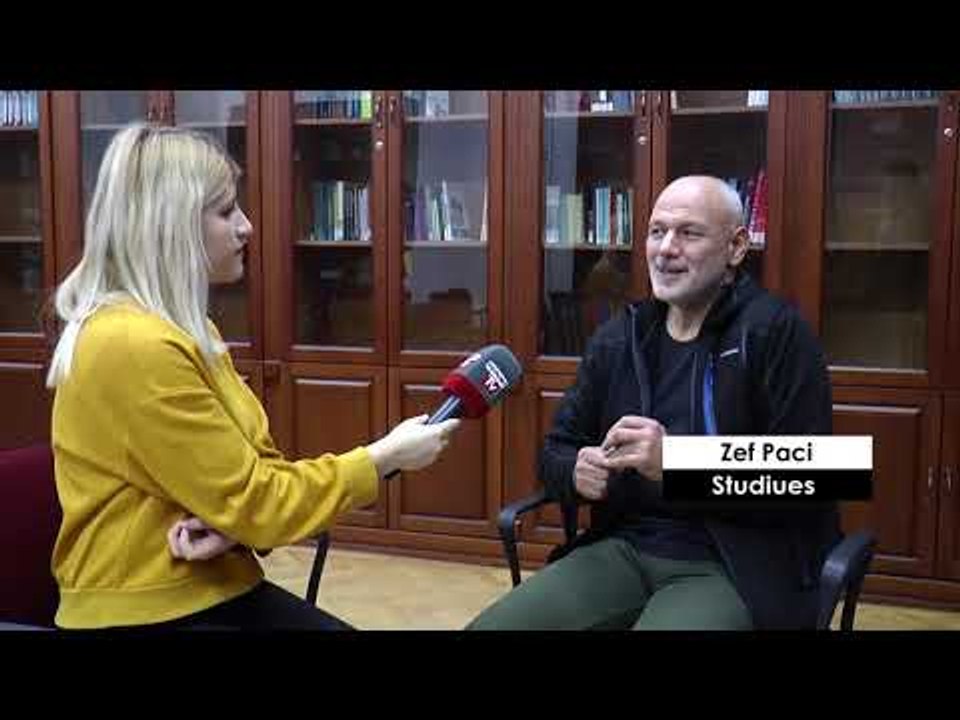 Report Tv-Intervistë  e plotë me kuratorin Zef Paci