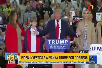 EEUU: Congreso investigará el uso incorrecto del correo electrónico de Ivanka Trump