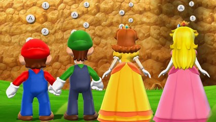 Mario Party 9 - All Brainy Minigames (Mario vs Luigi Gameplay)