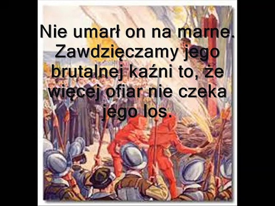 Bojownik o wolność sumienia - zawdzięczasz mu wiele nawet o tym nie wiedząc