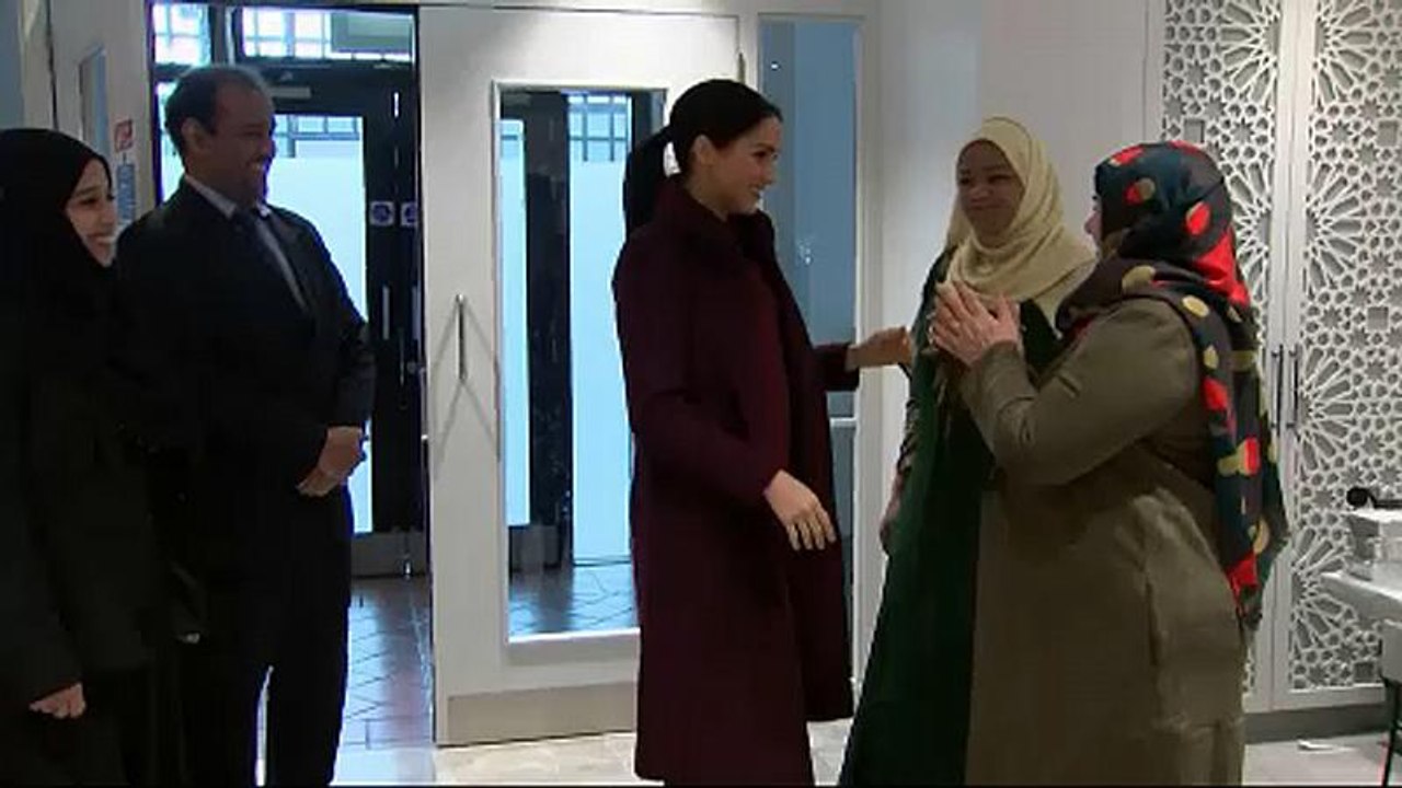 Herzogin Meghan besucht 'Hubb Community Kitchen' in London
