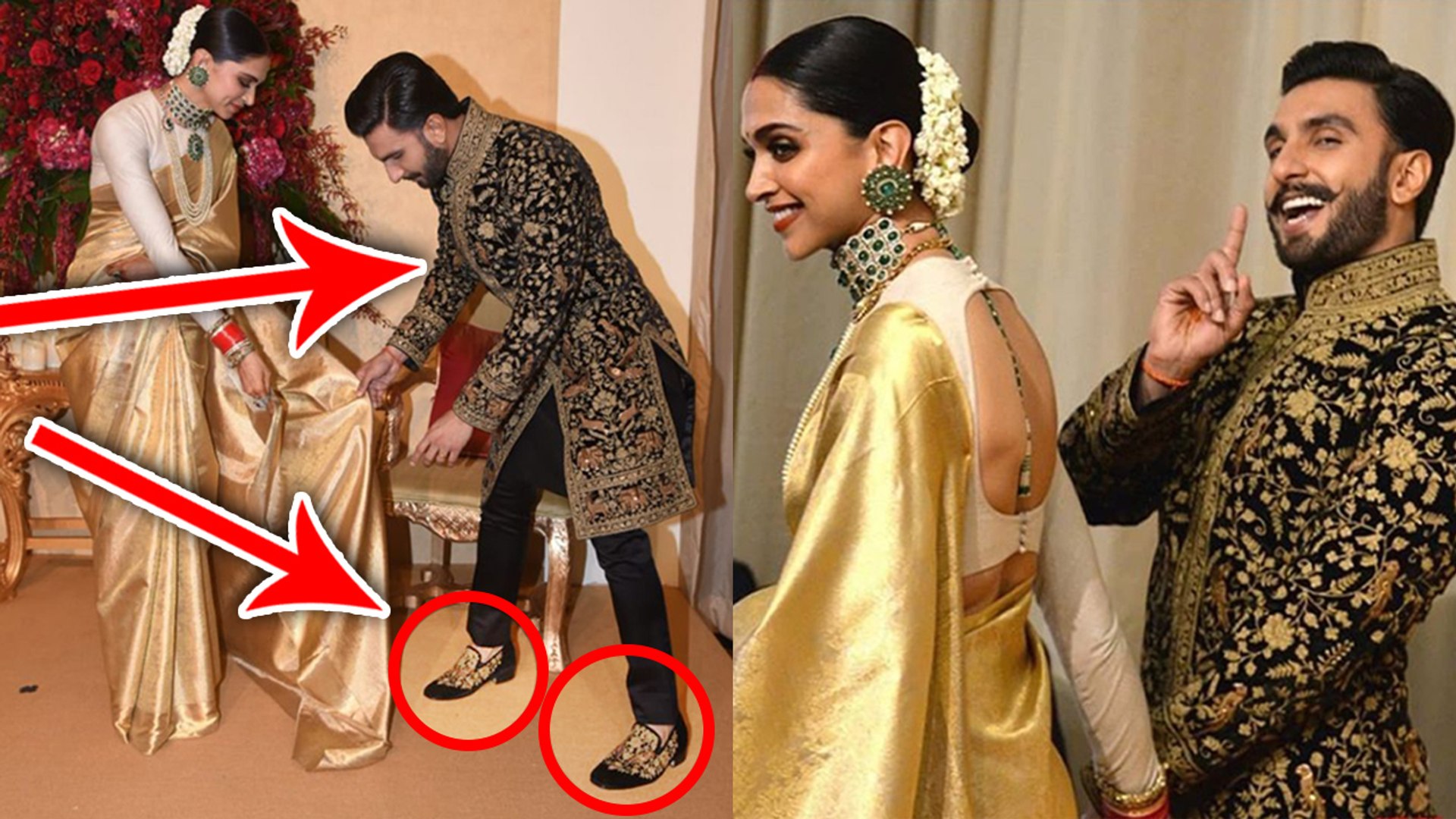 Deepika - Ranveer: Ranveer Singh की जूती और शेरवानी इस तरह बनी मज़ाक