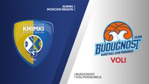 Khimki Moscow region - Buducnost VOLI Podgorica Highlights | Turkish Airlines EuroLeague RS Round 8