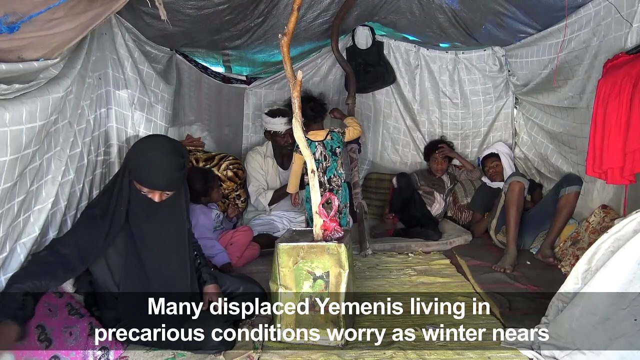 Displaced residents from Yemen's Hodeida find shelter in Sanaa
