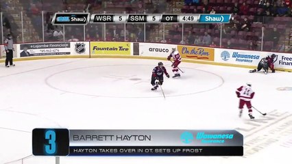 Wawanesa OHL Plays of the Week – Week 9