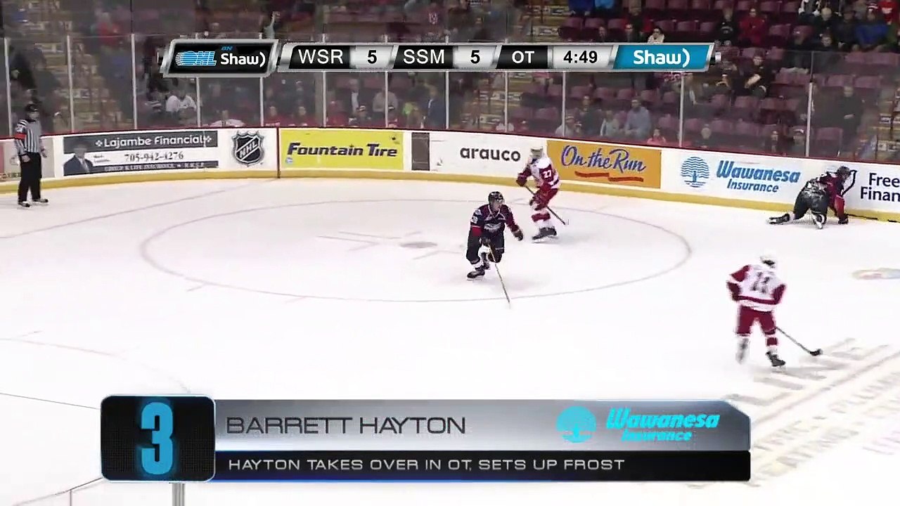 Wawanesa OHL Plays of the Week – Week 9