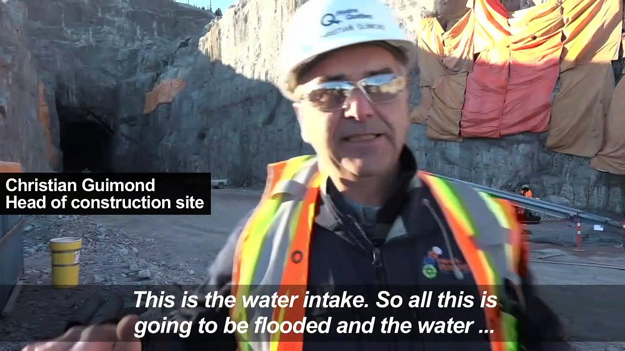 Quebec putting finishing touches on newest hydroelectric dam