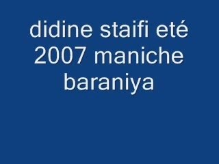 cheb didine - staifi - maniche baraniya