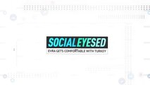 Socialeyesed - Evra gets comfortable with raw turkey