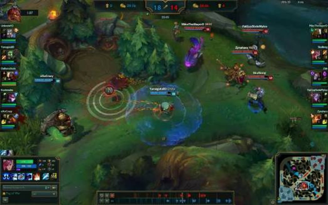 DaButtaStole Zed PentaKill
