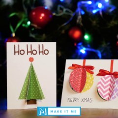 Hướng dẫn cách làm thiệp Giáng sinh đẹp và cực dễ cho bạn