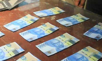 Caleg Pengedar Uang Palsu Ditangkap Polisi