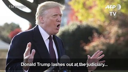 Trump rows with US Supreme Court chief