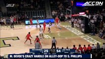 Georgia Tech's Michael Devoe Shows Crazy Handle On Alley-Oop To Phillips