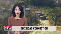 Work to connect two Koreas by road begins at Arrowhead Hill in DMZ