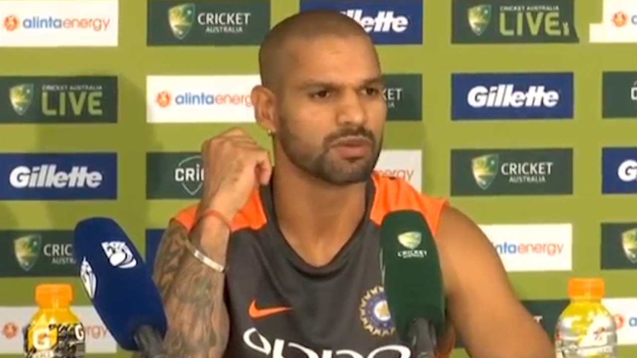 India VS Australia 1st T20: Shikhar Dhawan Blames this thing for defeat | Oneindia News