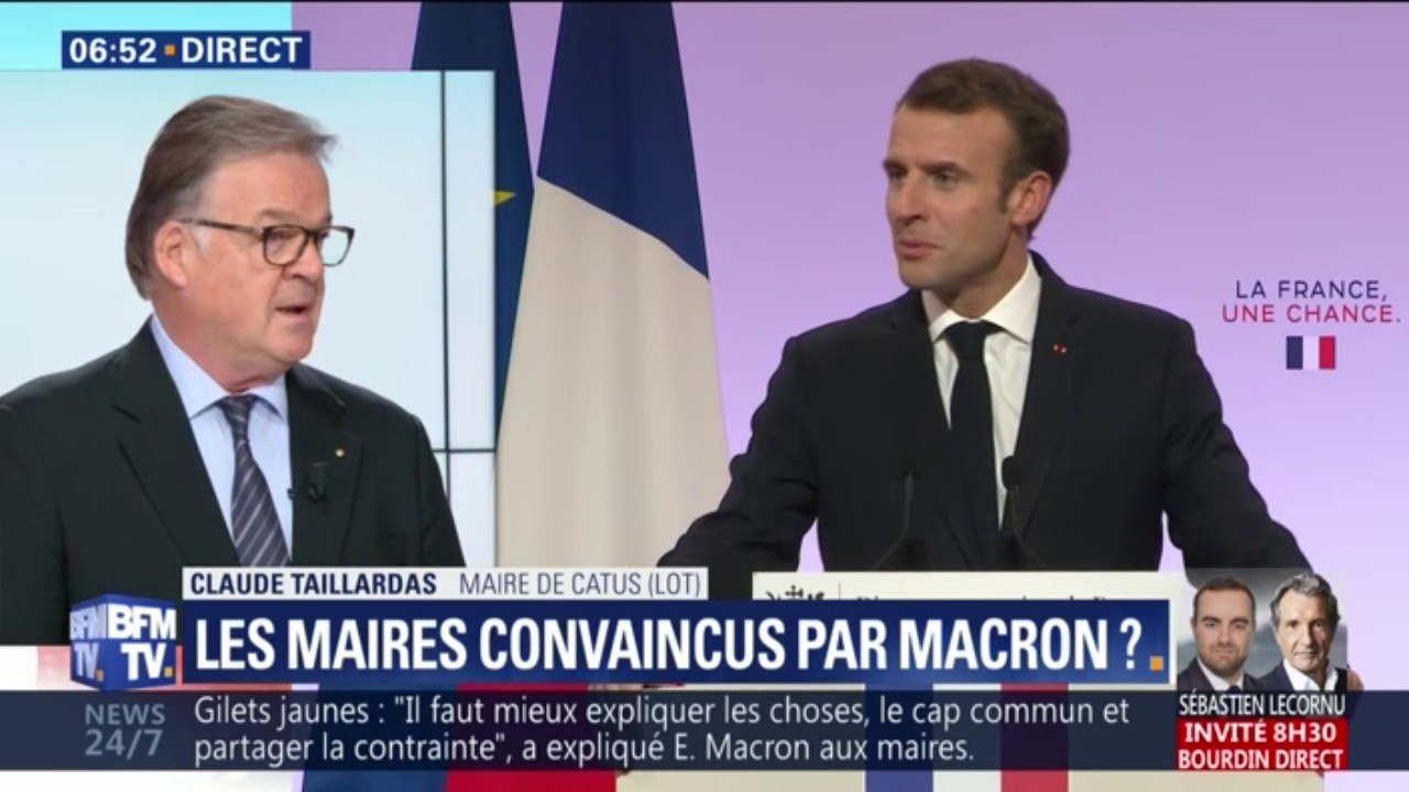 Macron face aux maires: "On n'a pas de réponses", estime le maire de Catus dans le Lot