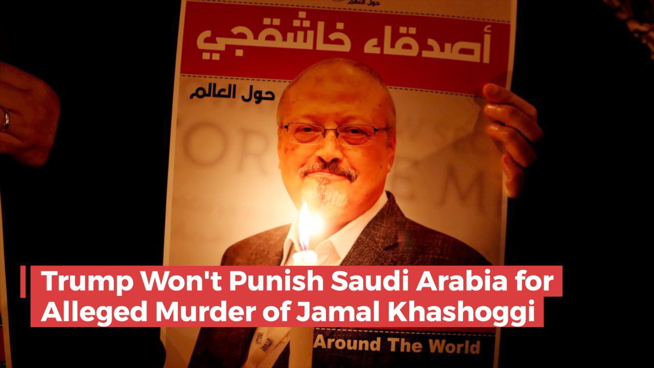 Trump Wont Punish Saudi Arabia