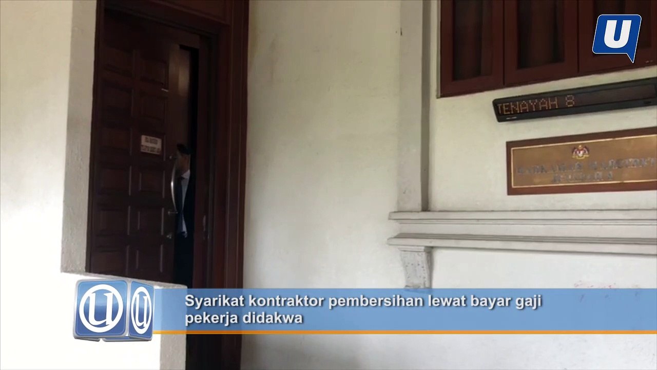 Syarikat kontraktor pembersihan lewat bayar gaji pekerja didakwa