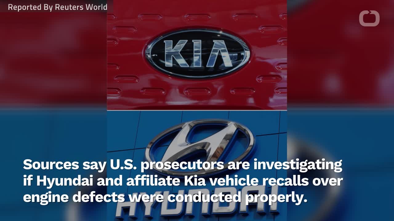 U.S. Prosecutors Investigate Hyundai, Kia Vehicle Recalls: Source