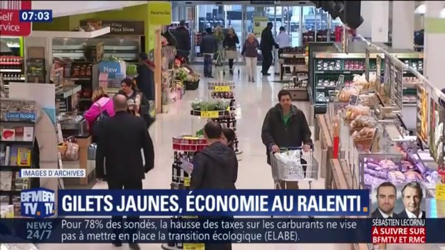 Minimum 3000€ de perte par jour. La mobilisation des gilets jaunes impacte les PME comme la grande distribution