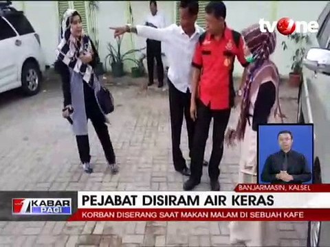 Pejabat Kemenkumham Disiram Air Keras
