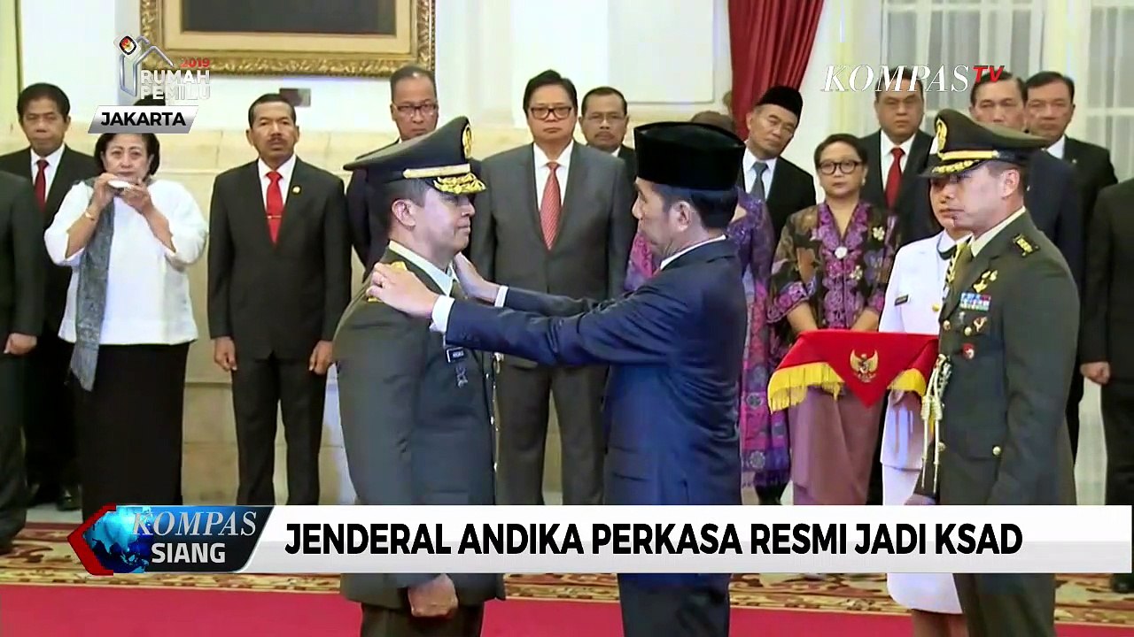 Jenderal Andika Perkasa Resmi Jadi KSAD