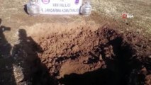 Van’da toprağa gömülü 2 adet patlayıcı imha edildi