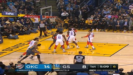 Oklahoma City Thunder at Golden State Warriors Raw Recap