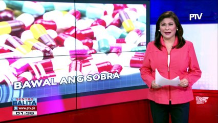 Tamang pag-inom ng antibiotics, isinusulong ng DOH
