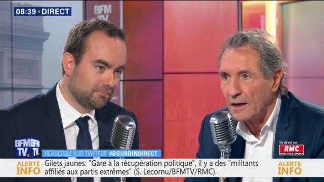 Pour Sébastien Lecornu, le mouvement des gilets jaunes c'est un cri de colère de personnes qu'on n'a pas l'habitude d'entendre