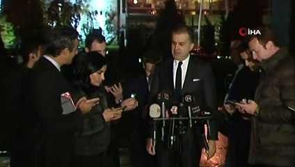 Ömer Çelik: "Son Derece Olumlu Noktadayız"