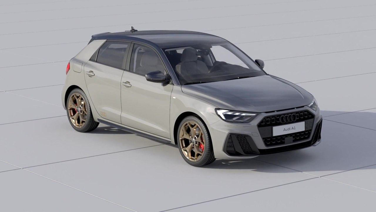 Audi A1 Sportback Exterieurdesign Animation
