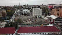 İstanbul- Cerrahpaşa Tıp Fakültesi Yenileniyor...yıkım Havadan Görüntülendi