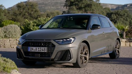 2018 Audi A1 Exterior Design in Chronos grey