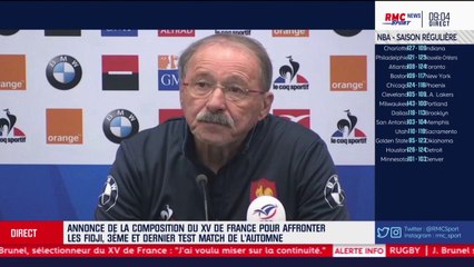 XV de France - Brunel explique pourquoi il a attendu pour mettre Bamba sur le banc