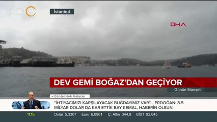 TürkAkım boru hattını döşeyen dev boğazda