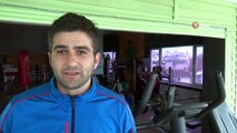 Görme engelli halterci 3 ayda hazırlandığı halter müsabakasında Türkiye ikincisi oldu
