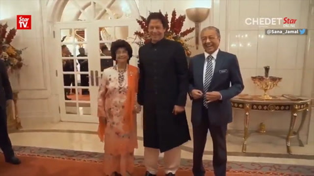 Dr Siti Hasmah smitten by Pakistan PM Imran Khan