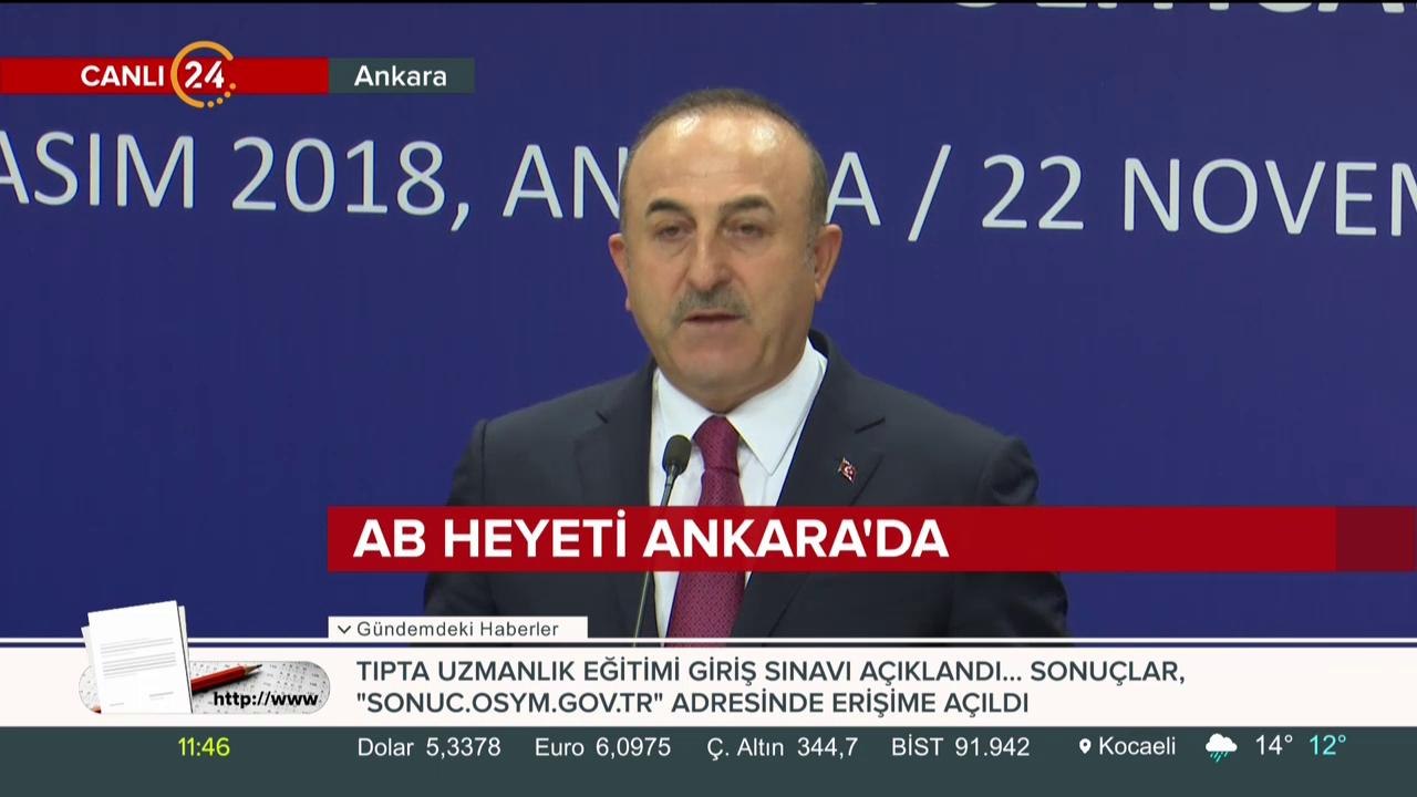 AB heyeti Ankara'da
