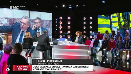 A la Une des GG : Jean Lassalle en gilet jaune à l'Assemblée, courageux ou ridicule ? - 22/11