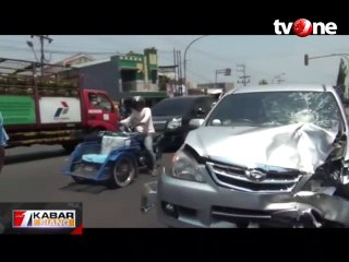 Tabrakan Beruntun di Lamongan Tewaskan Pengemudi Motor