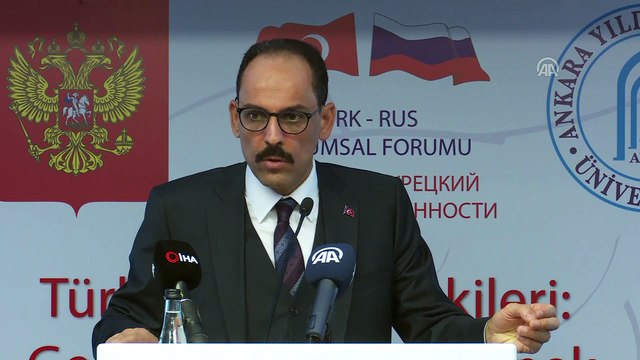 Kalın: '(Suriye'de siyasi geçiş süreci) Esed, geçiş sürecini sağlayacak siyasi lider olma vasfını çoktan yitirmiştir' - ANKARA