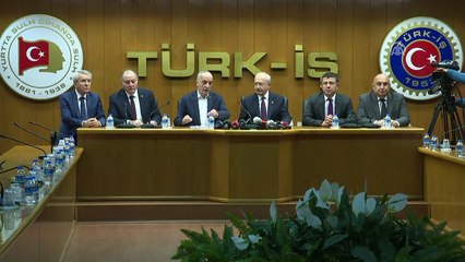 Türk-İş Genel Başkanı Atalay : 'Komisyona asgari ücretli bir işçi vereceğiz' - ANKARA