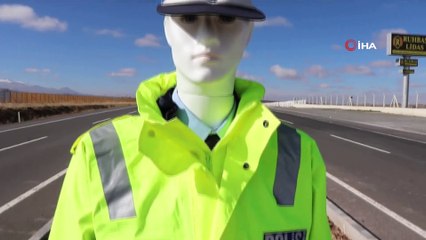 Kayseri Emniyetinden Trafikte 'Mankenli' Önlem