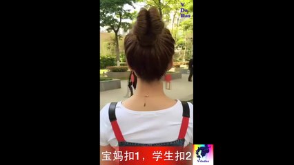 Simple Twisted Topknot Bun | Vdadas