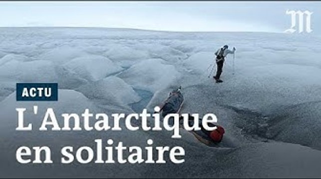 Ils tentent de traverser l’Antarctique à pied en solitaire