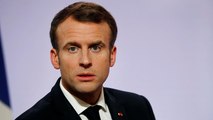 Macron promete firmeza face aos 